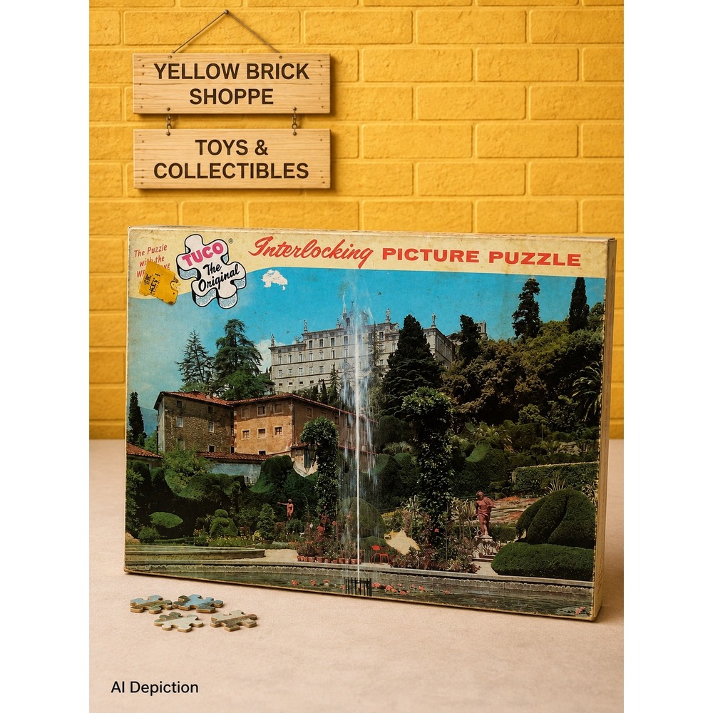 Vintageโ TUCO Interlocking Picture Puzzle Cottage in Vermont USA